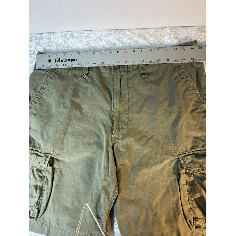 Polo Jeans Ralph Lauren Cargo Shorts Men 40 Olive Military‎ Utility Ripstop